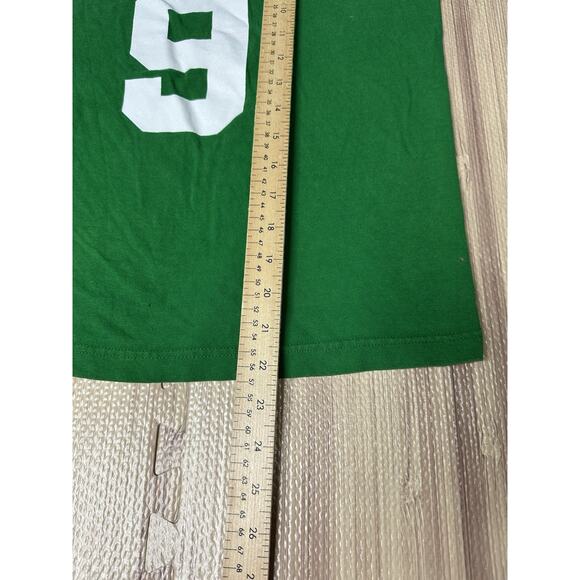 NBA Boston Celtics #9 Rajon Rondo Adidas Boys T-Shirt Medium Green - Picture 5 of 5